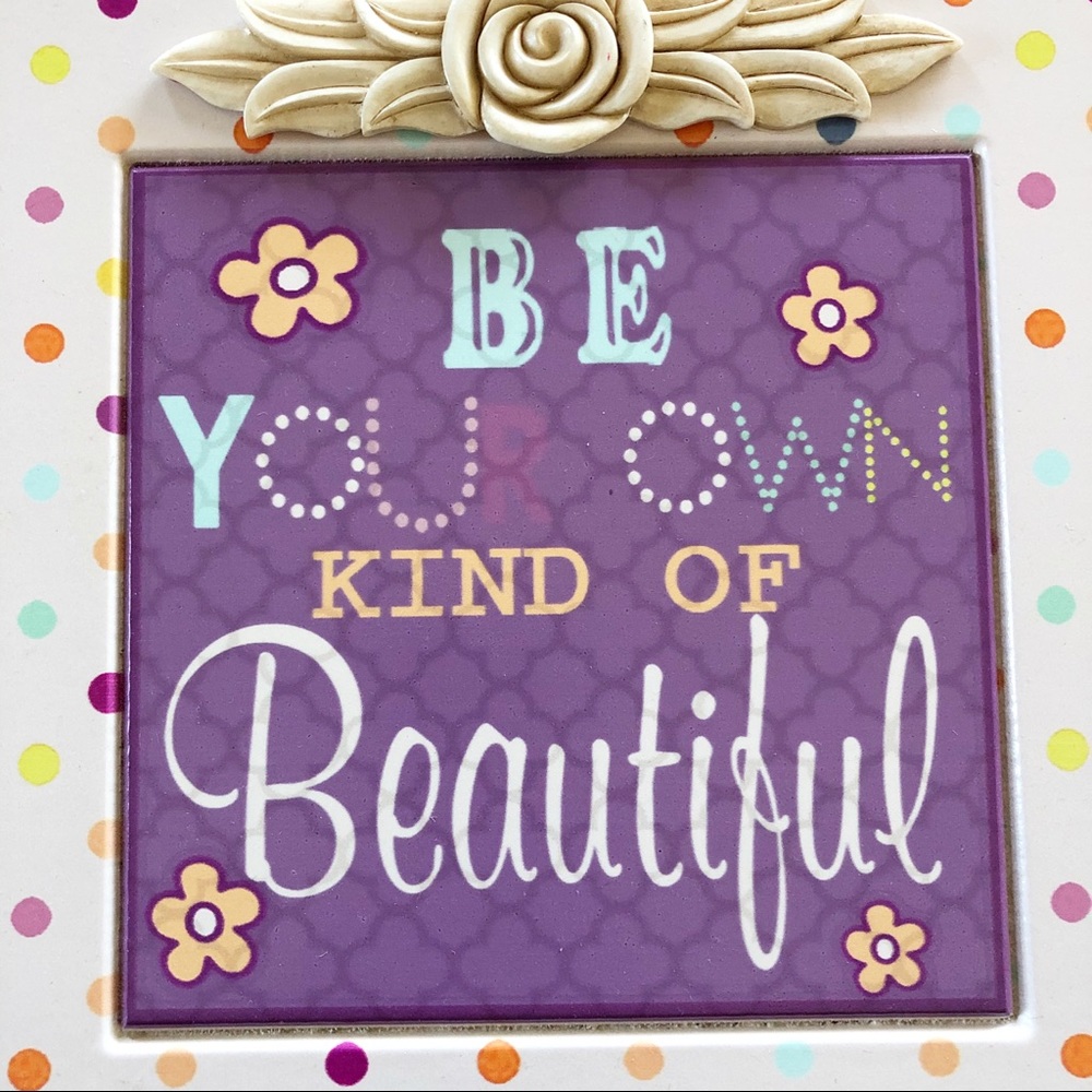 Purple Inspirational Sign Home Decor - Picture 4 of 7